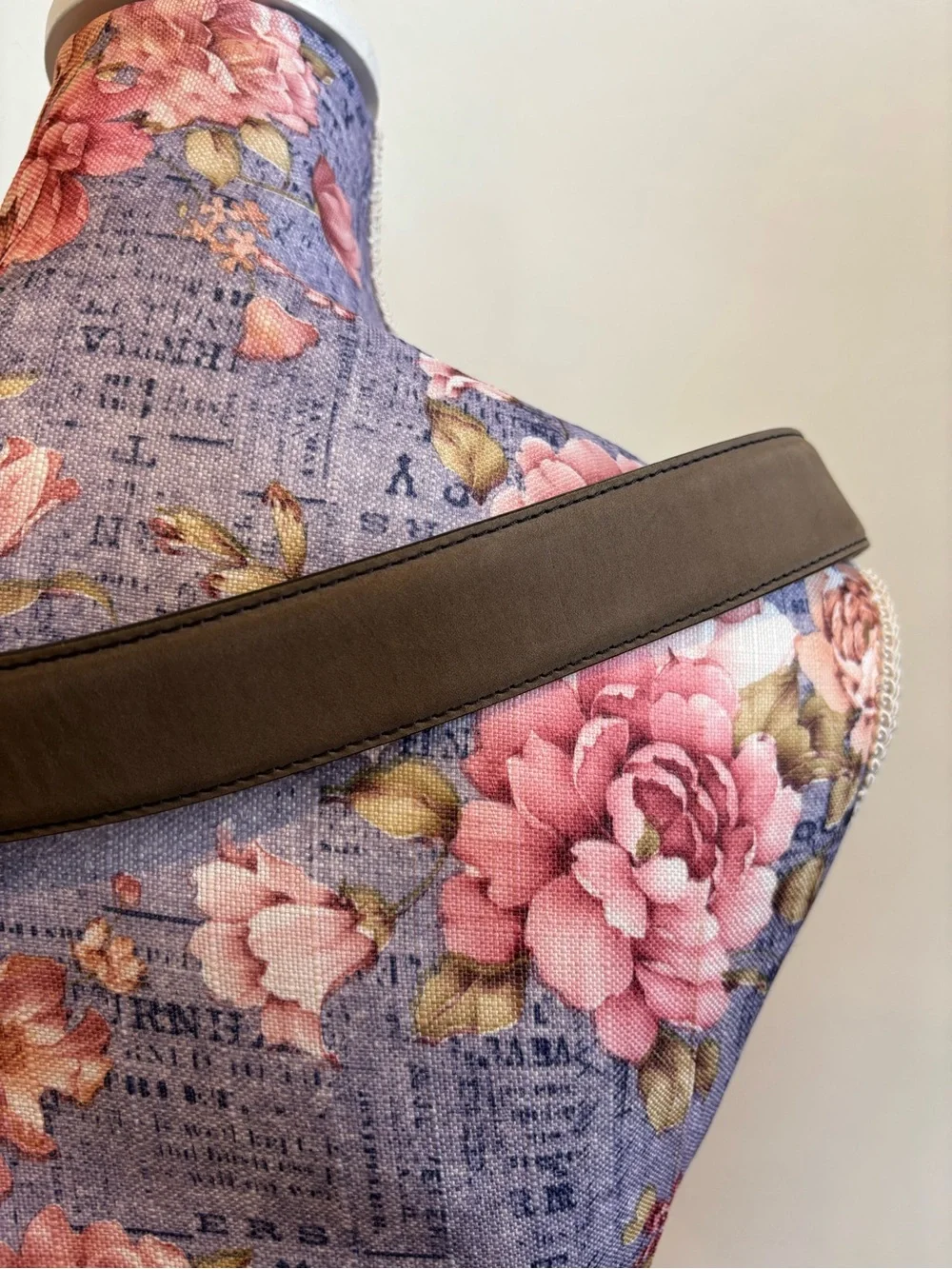 Salvatore Ferragamo men’s suede belt